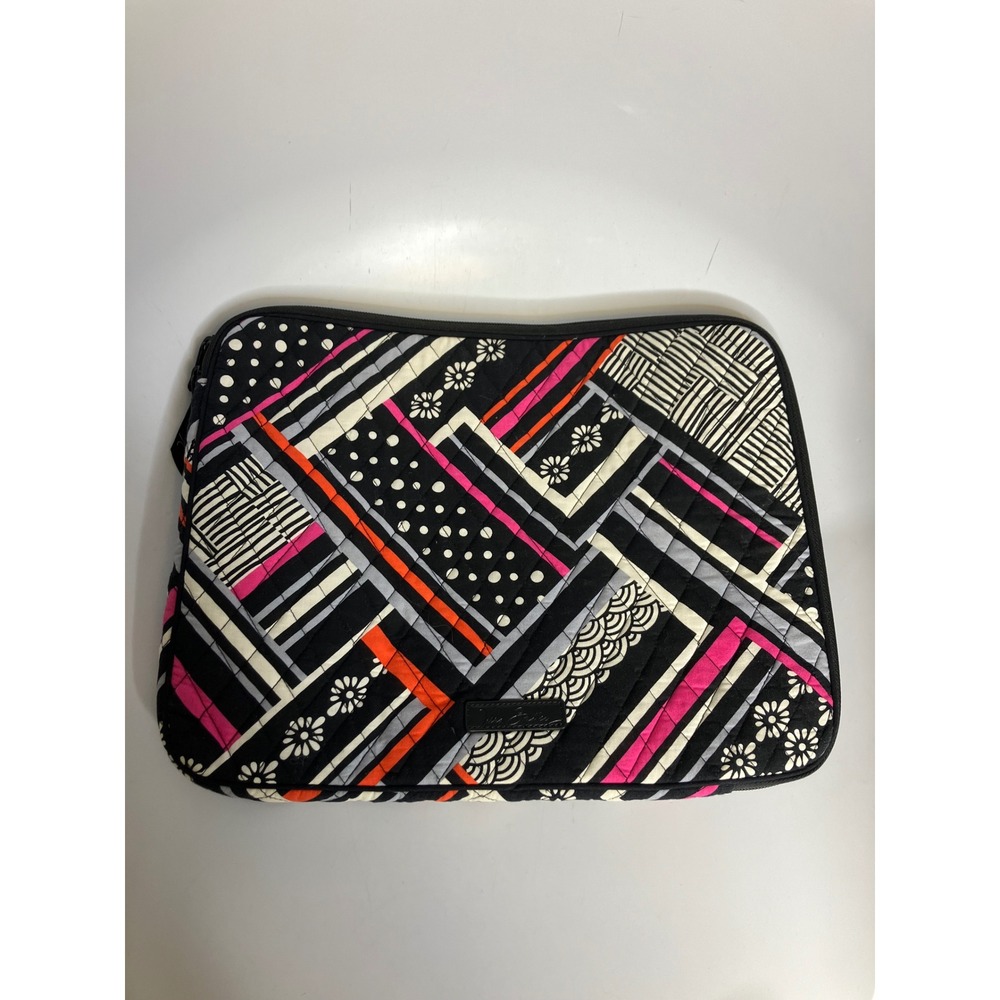 Vera Bradley‎ Laptop Sleeve Women OS Multicolor Excellent Quilted Deco Daisy